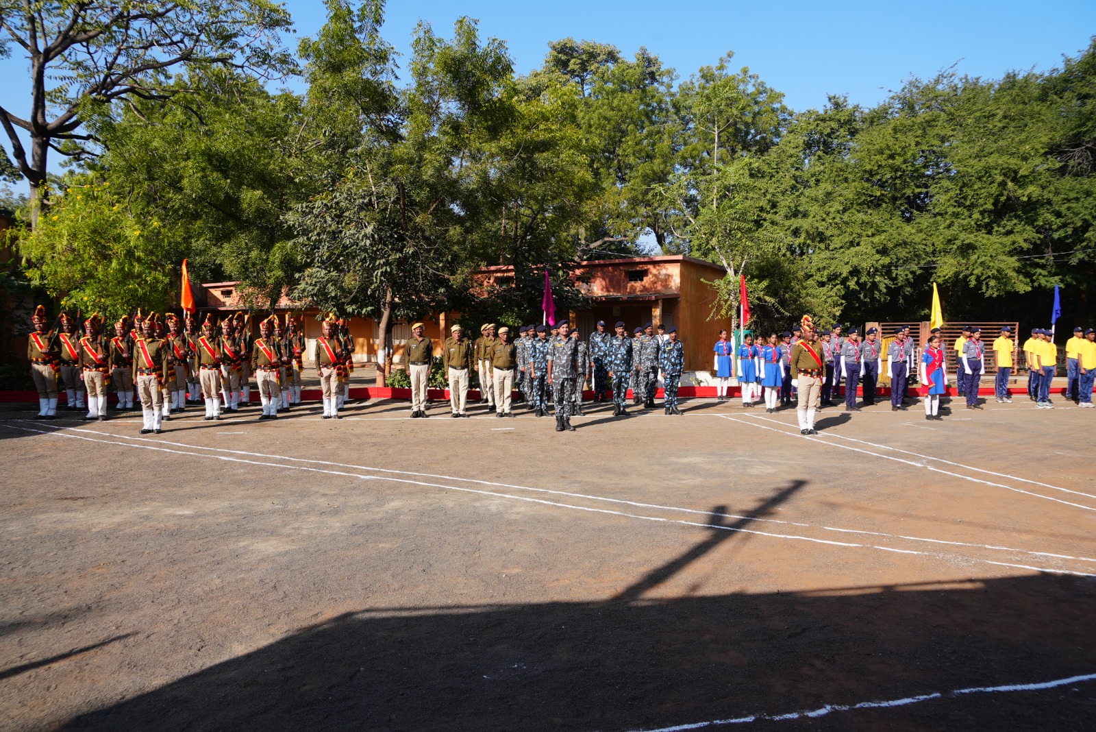 होमगार्ड एवं नागरिक सुरक्षा स्थापना दिवस समारोह हर्षोल्लास के साथ मनाया गया 